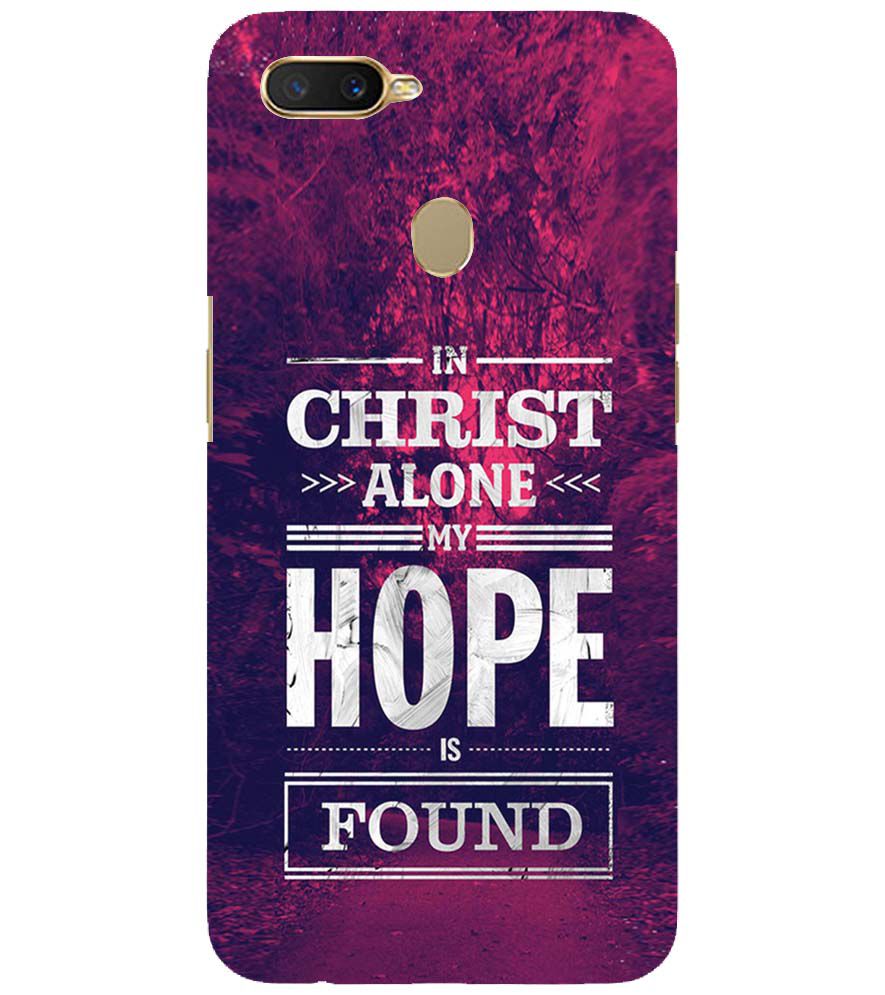 D2208-In Christ I Find Hope Back Cover for Oppo A11K