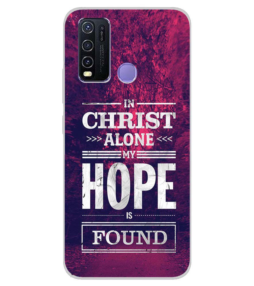 D2208-In Christ I Find Hope Back Cover for Vivo Y50