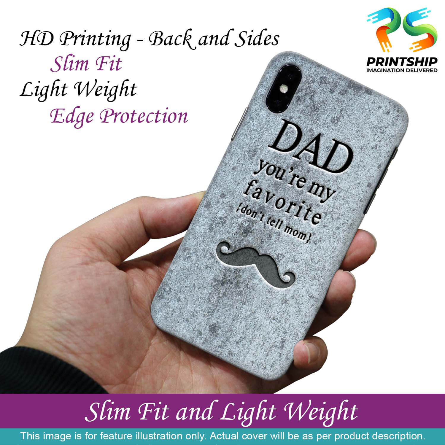 G0037-Dad You're my Favourite Back Cover for Honor 9X Pro