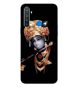 G0186-Lord Krishna Back Cover for Realme 5