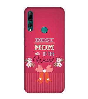 G0357-Best Mom in the World Back Cover for Huawei Y9 Prime (2019)