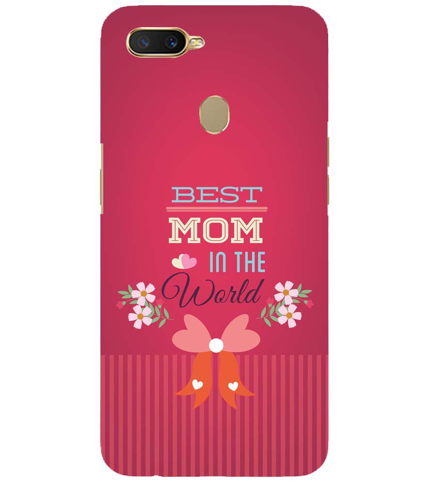 G0357-Best Mom in the World Back Cover for Oppo A11K