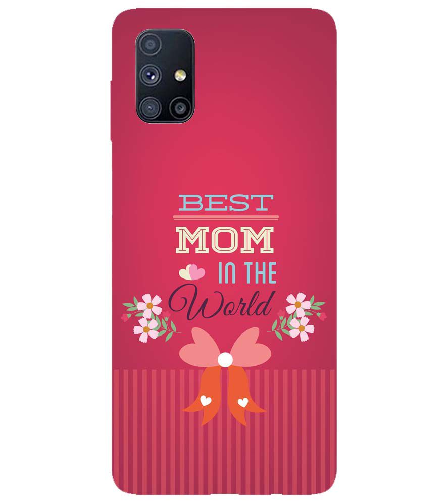 G0357-Best Mom in the World Back Cover for Samsung Galaxy M51
