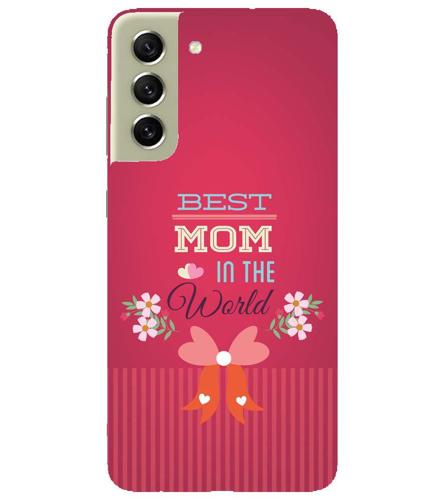 G0357-Best Mom in the World Back Cover for Samsung Galaxy S21 5G