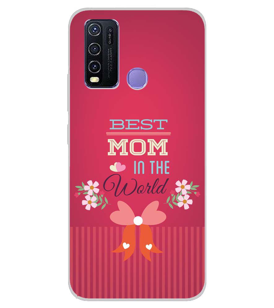 G0357-Best Mom in the World Back Cover for Vivo Y50