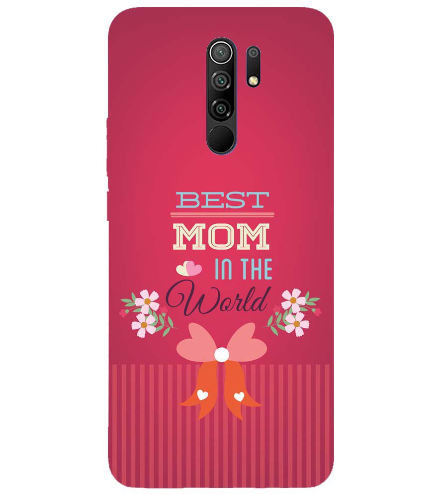 G0357-Best Mom in the World Back Cover for Xiaomi Poco M2