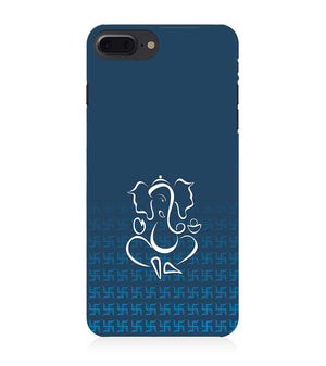 H0056-Swastik and Ganesha Back Cover for Apple iPhone 7 Plus