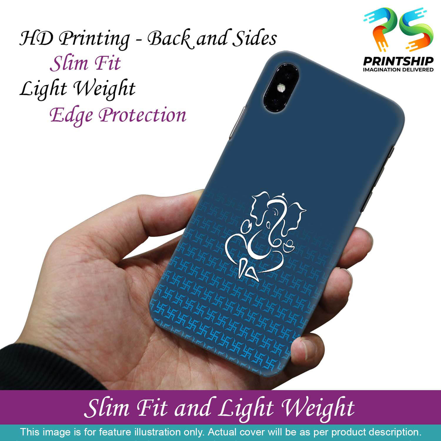 H0056-Swastik and Ganesha Back Cover for Samsung Galaxy A2 Core