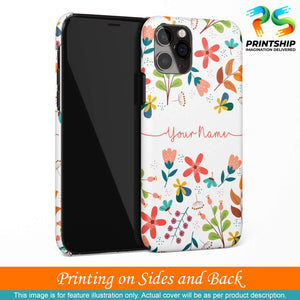 IK5002-Flower with Name Back Cover for Realme C17-Image3