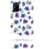 IK5005-Purple Flowers with Name Back Cover for Realme C17