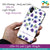 IK5005-Purple Flowers with Name Back Cover for Apple iPhone 7 Plus