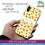 IK5006-Yellow Flowers with Name Back Cover for Honor 9X Pro