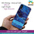 IK5007-Galaxy Blue with Name Back Cover for Apple iPhone 13