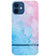 IK5008-Classic Marble with Initials Back Cover for Apple iPhone 12 Mini