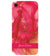 IK5010-Hot Pink Marble with Name Back Cover for Apple iPhone SE (2020)