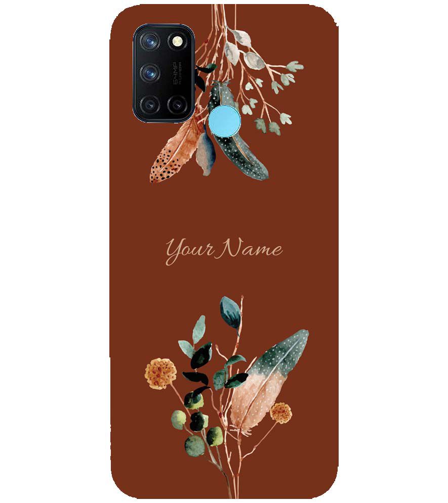 IK5011-Amazing Plants with Name Back Cover for Realme C17