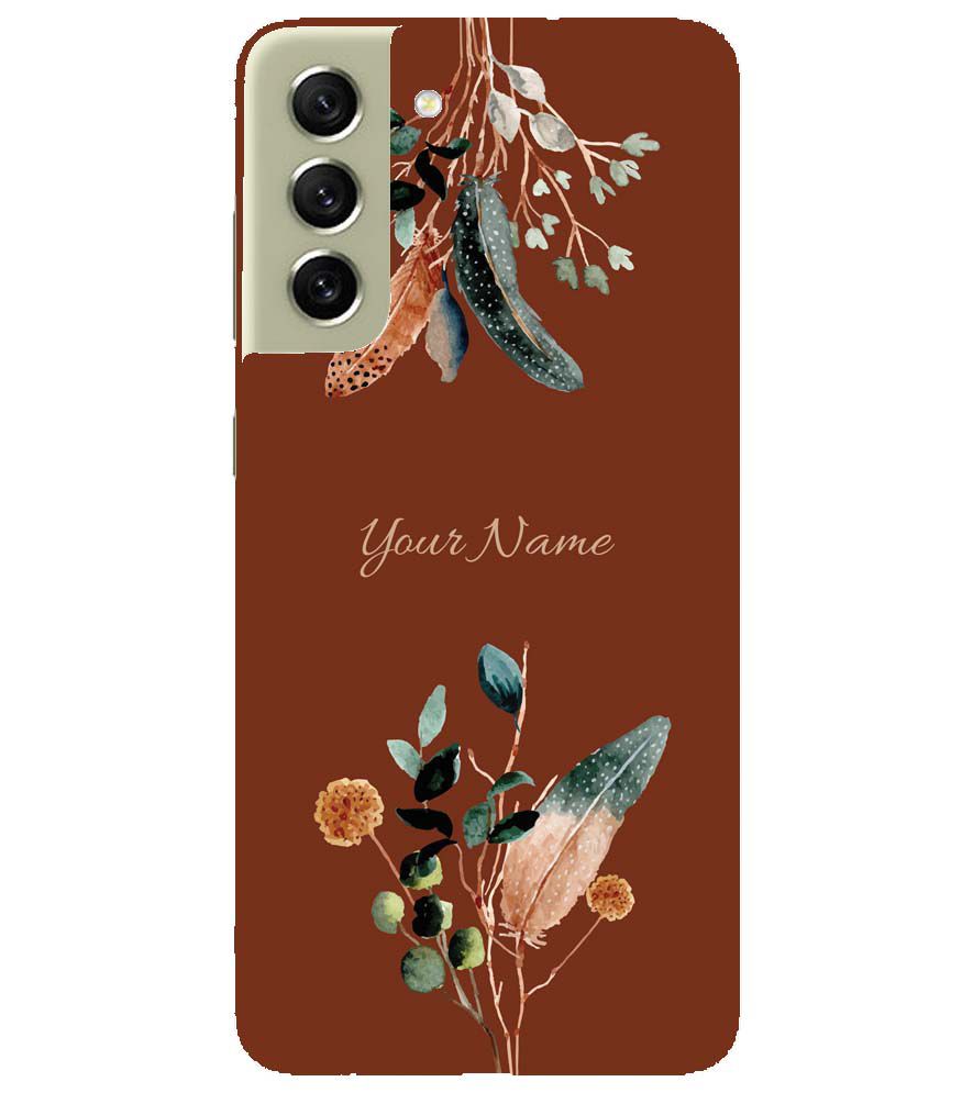 IK5011-Amazing Plants with Name Back Cover for Samsung Galaxy S21 5G