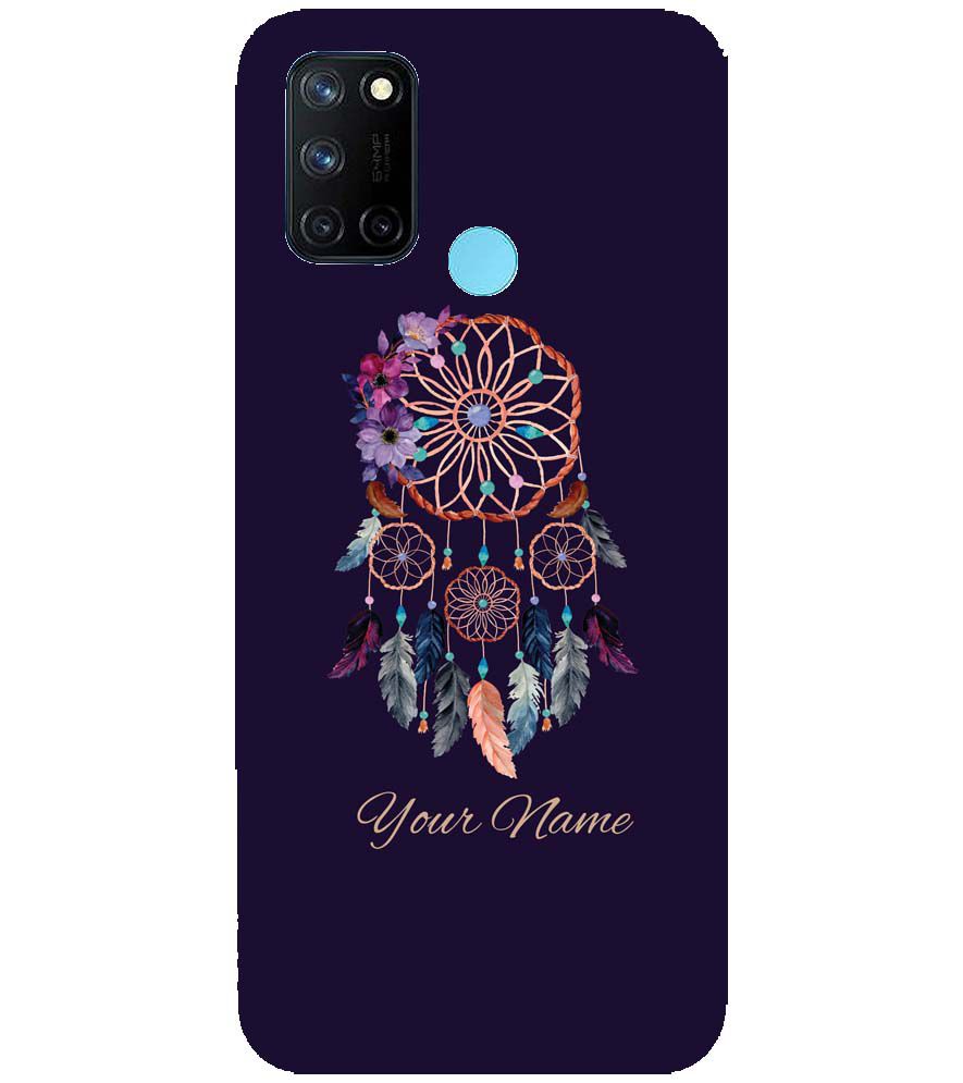 IK5012-Dream Catcher with Name Back Cover for Realme C17