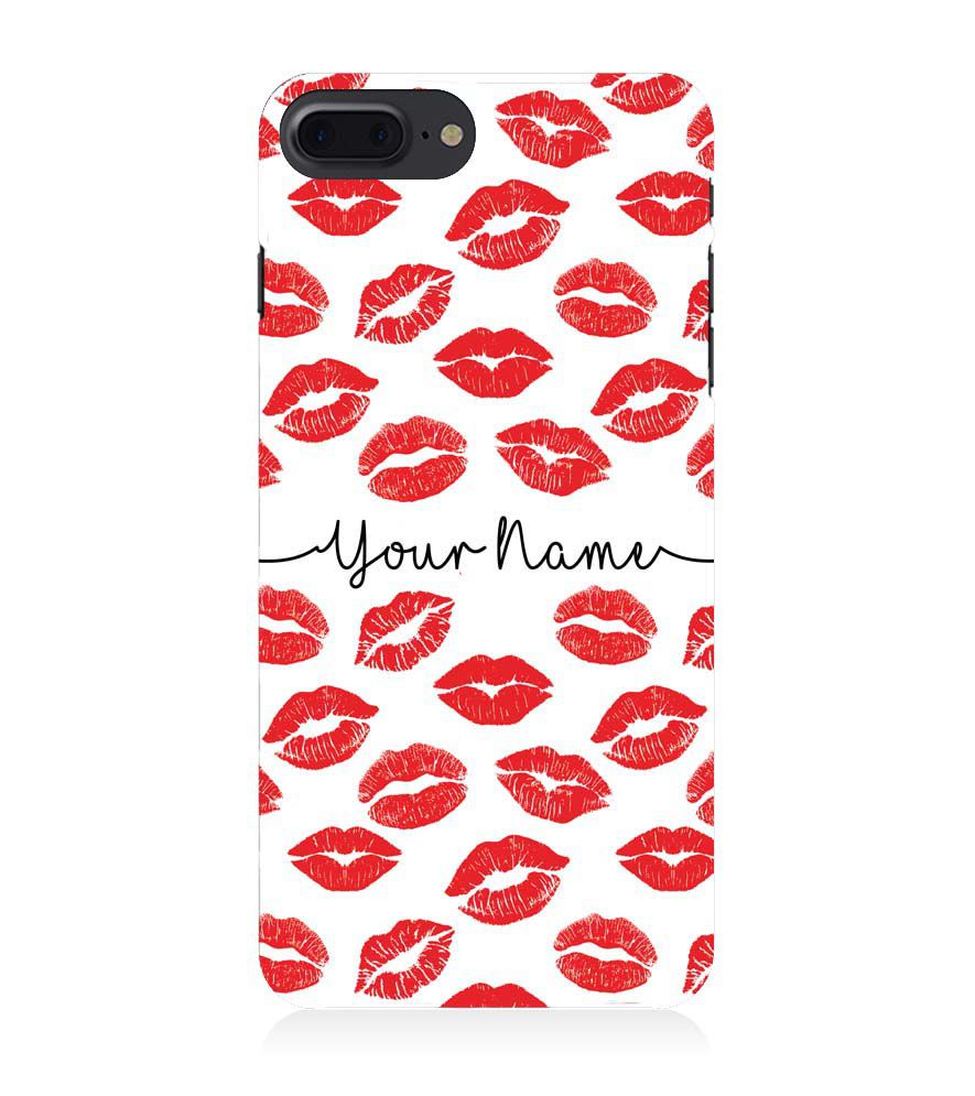IK5015-Girly Lipstics with Name Back Cover for Apple iPhone 7 Plus