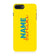 IK5016-Yellow Name and Surname Back Cover for Apple iPhone 7 Plus