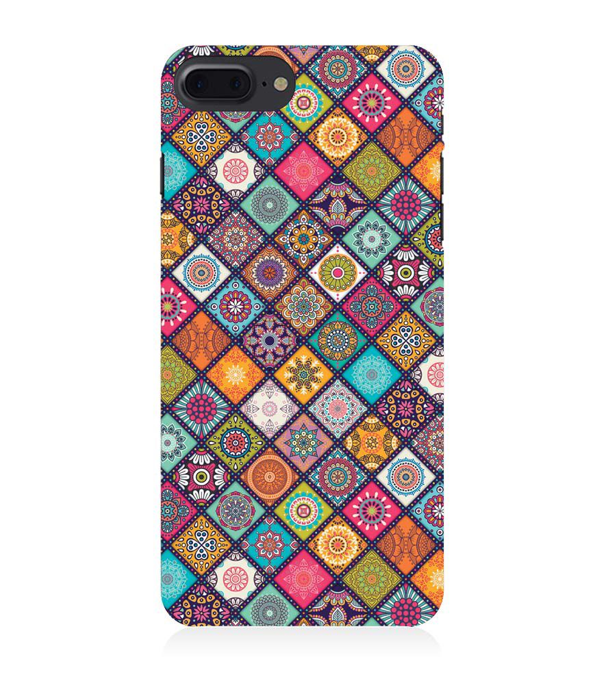 P0197-Beautiful Mandala Pattern Back Cover for Apple iPhone 7 Plus