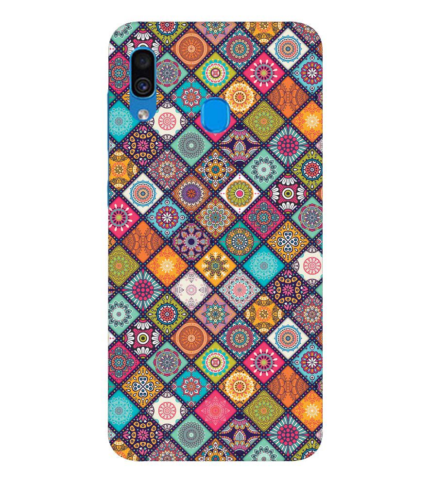 P0197-Beautiful Mandala Pattern Back Cover for Samsung Galaxy A20