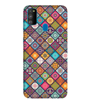 P0197-Beautiful Mandala Pattern Back Cover for Samsung Galaxy M30s
