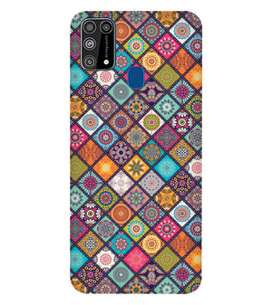 P0197-Beautiful Mandala Pattern Back Cover for Samsung Galaxy M31