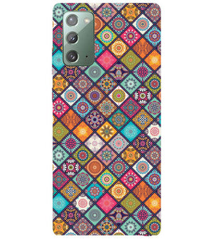 P0197-Beautiful Mandala Pattern Back Cover for Samsung Galaxy Note20