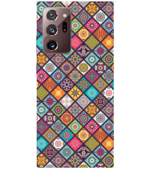 P0197-Beautiful Mandala Pattern Back Cover for Samsung Galaxy Note20 Ultra