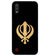 PS1300-Khanda Sahib Back Cover for Samsung Galaxy M01