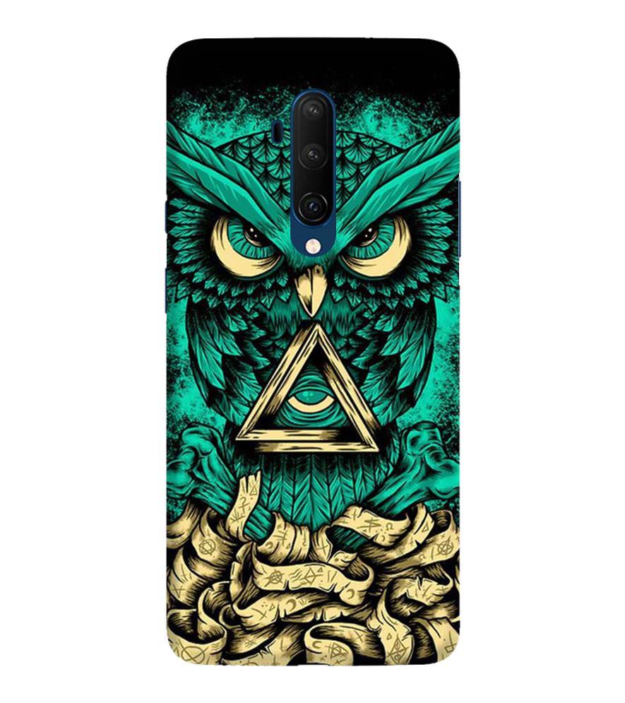 PS1301-Illuminati Owl Back Cover for OnePlus 7T Pro