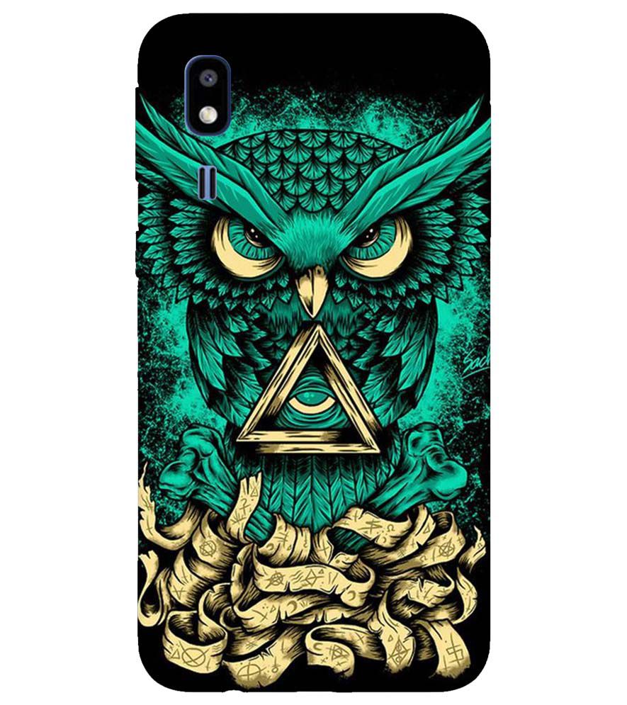PS1301-Illuminati Owl Back Cover for Samsung Galaxy A2 Core