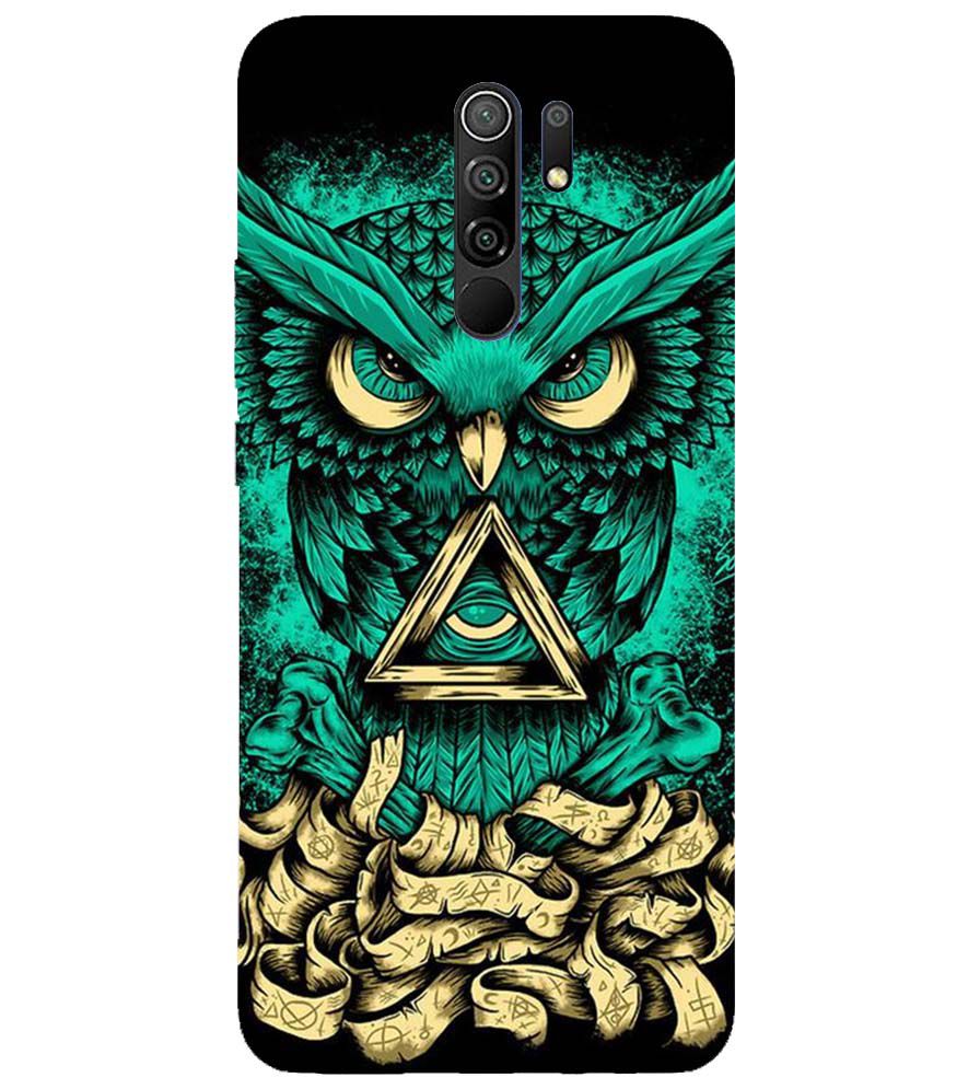 PS1301-Illuminati Owl Back Cover for Xiaomi Poco M2