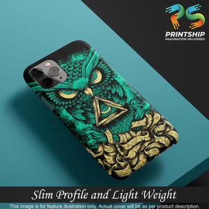 PS1301-Illuminati Owl Back Cover for Samsung Galaxy M01-Image4