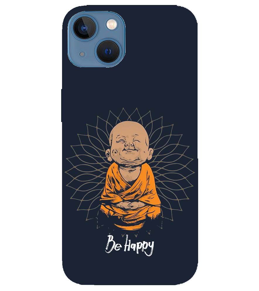 PS1302-Be Happy Back Cover for Apple iPhone 13