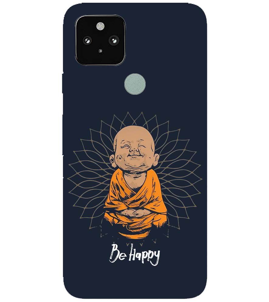 PS1302-Be Happy Back Cover for Google Pixel 5
