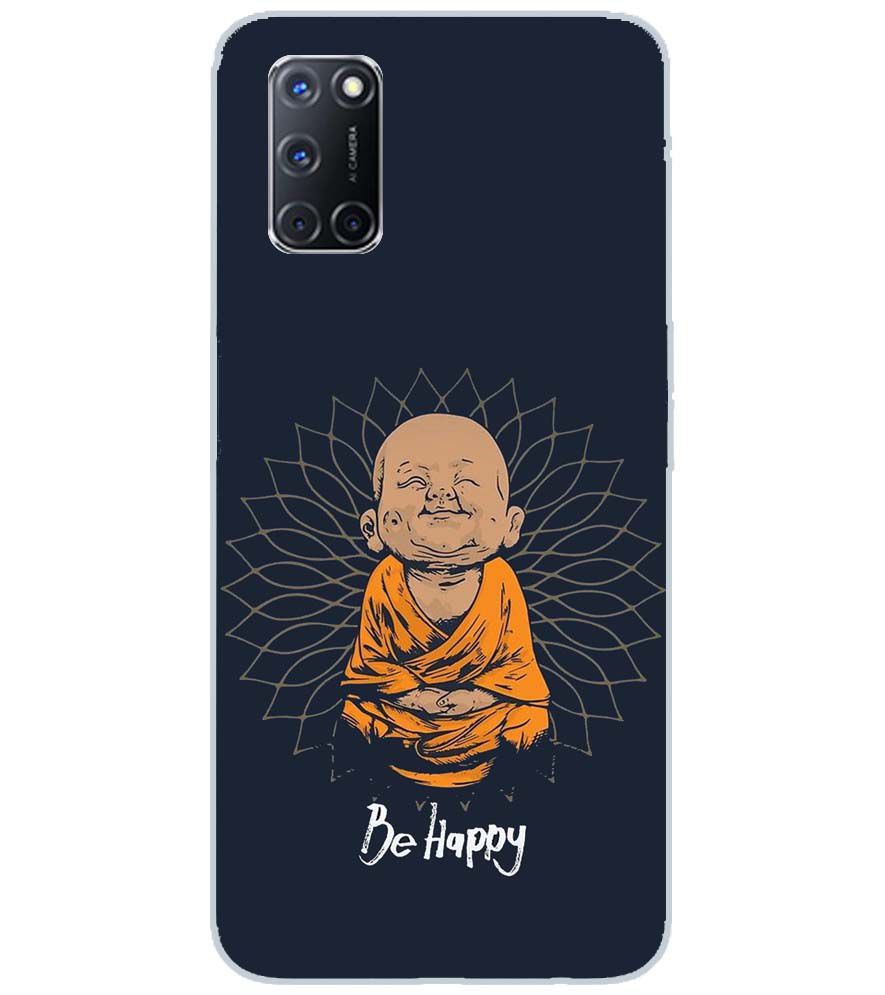 PS1302-Be Happy Back Cover for Oppo A52