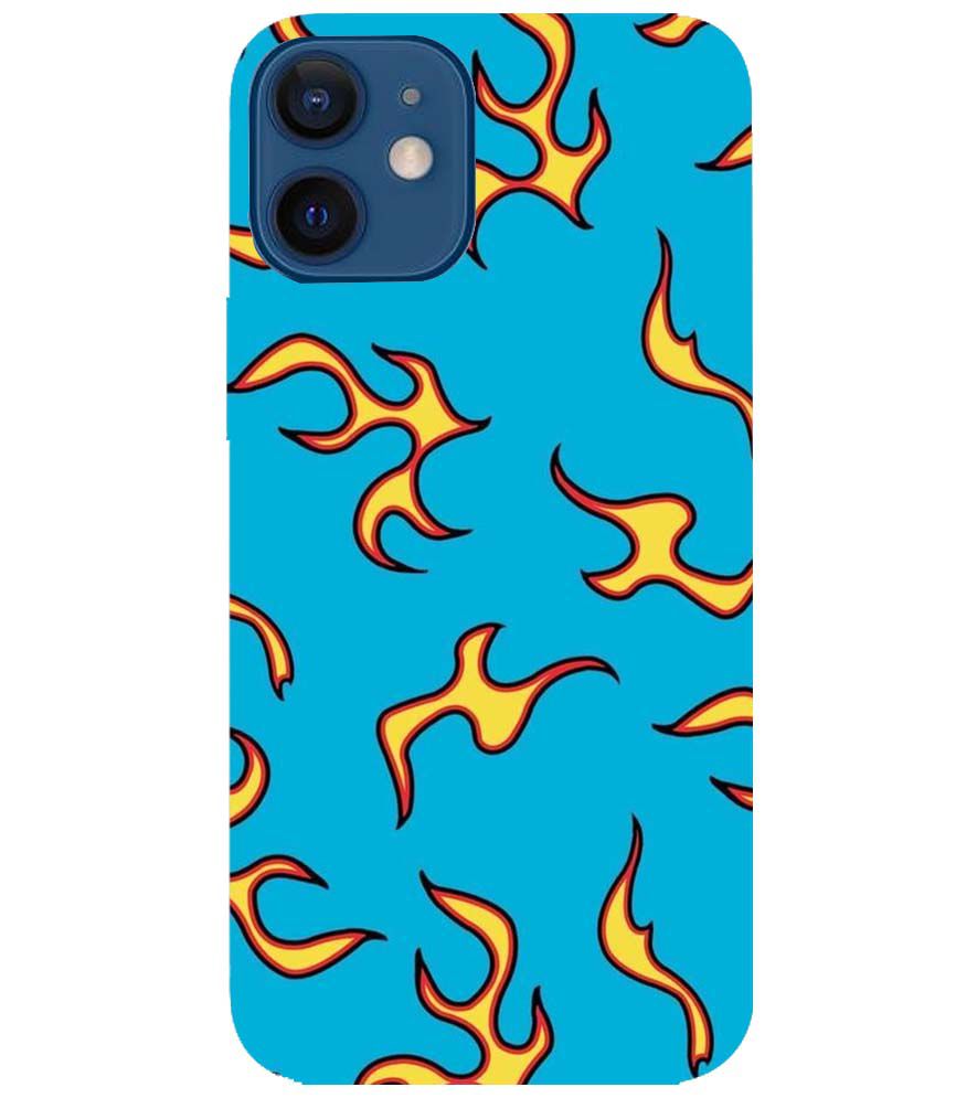 PS1303-Golf Wang Flame  Back Cover for Apple iPhone 12 Mini