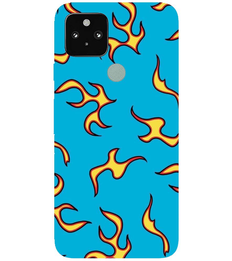 PS1303-Golf Wang Flame  Back Cover for Google Pixel 5
