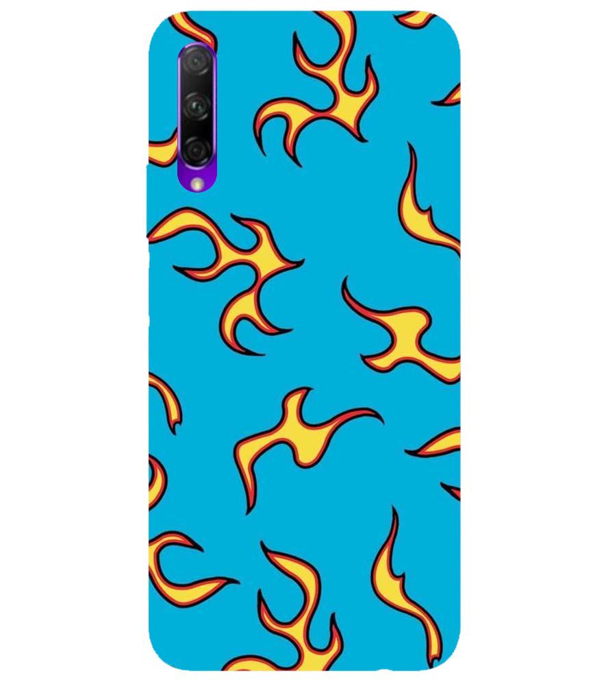 PS1303-Golf Wang Flame  Back Cover for Honor 9X Pro