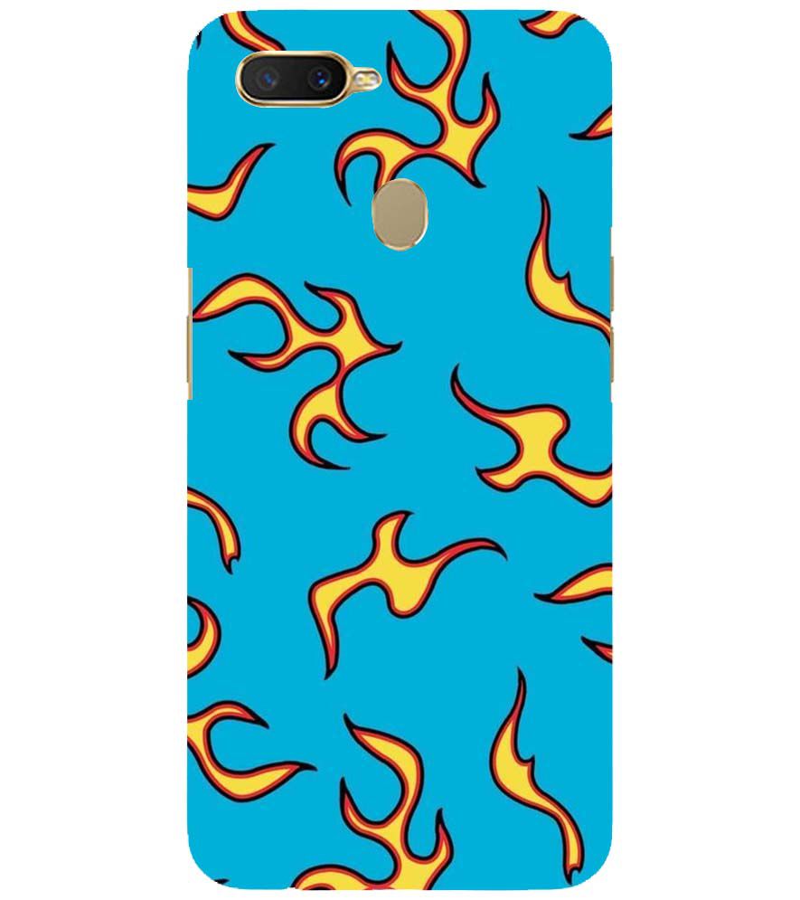 PS1303-Golf Wang Flame  Back Cover for Oppo A11K