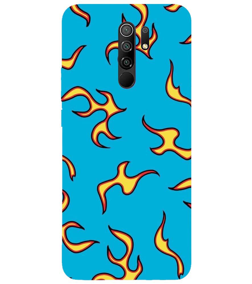 PS1303-Golf Wang Flame  Back Cover for Xiaomi Poco M2