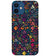 PS1304-Abstract Pattern Back Cover for Apple iPhone 12 Mini