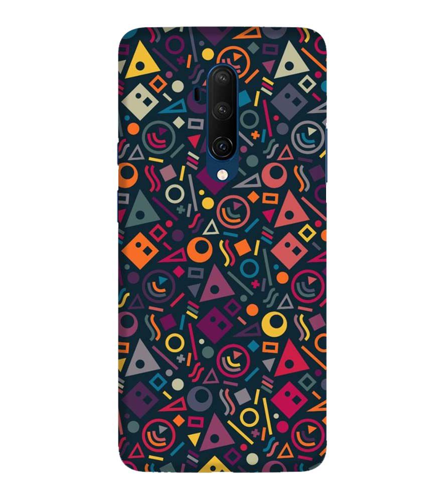 PS1304-Abstract Pattern Back Cover for OnePlus 7T Pro