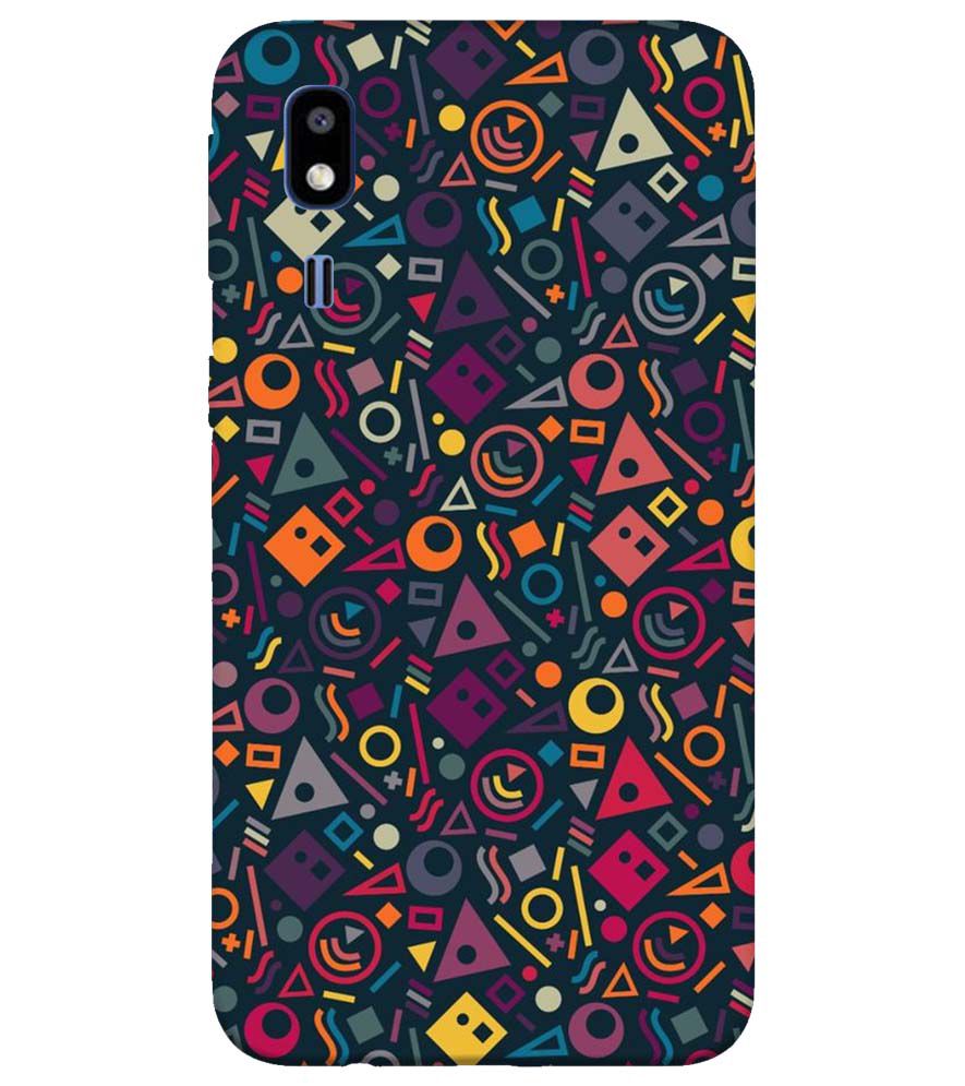 PS1304-Abstract Pattern Back Cover for Samsung Galaxy A2 Core