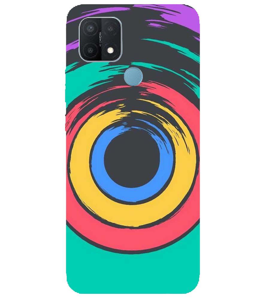 PS1305-Insomniac Eye Back Cover for Oppo A15 and Oppo A15s