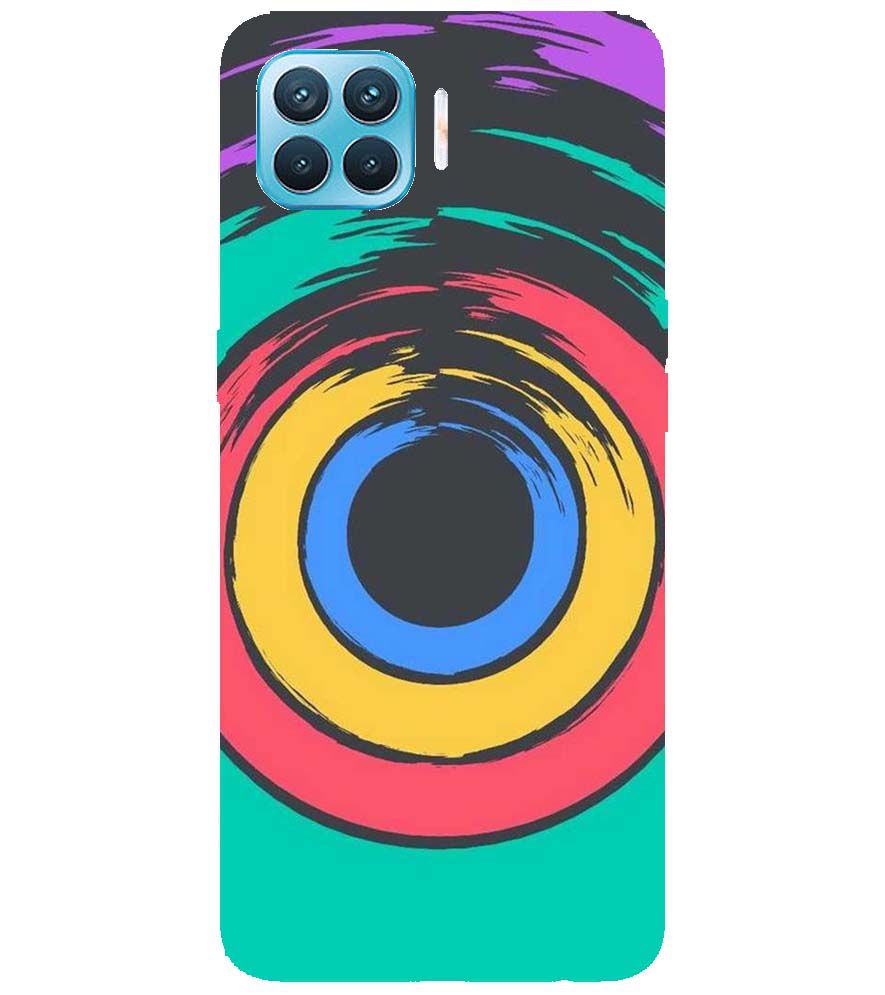 PS1305-Insomniac Eye Back Cover for Oppo F17 Pro