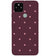 PS1307-Pink Heart Back Cover for Google Pixel 5