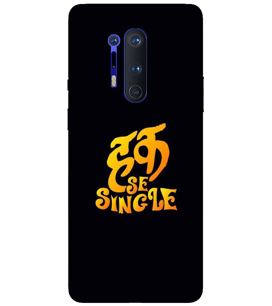 PS1308-Haq Se Single Back Cover for OnePlus 8 Pro